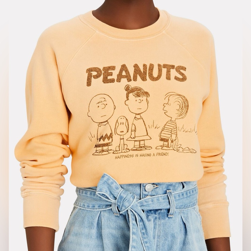 RE/DONE PEANUTS SWEATSHIRT
